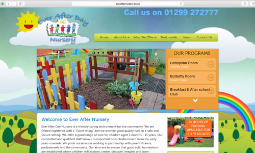 Ever After Nursery (Website)