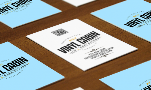 VinylCabin (Business Cards)